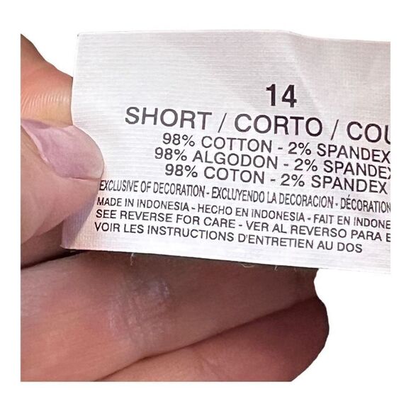 Gloria Vanderbilt Women's High Rise Straight Leg Ankle Jeans Burgundy Size 14 - Picture 6 of 8